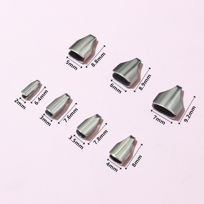 100pcs Stainless Steel 2-7mm F - Snapback Hat Flat review and price