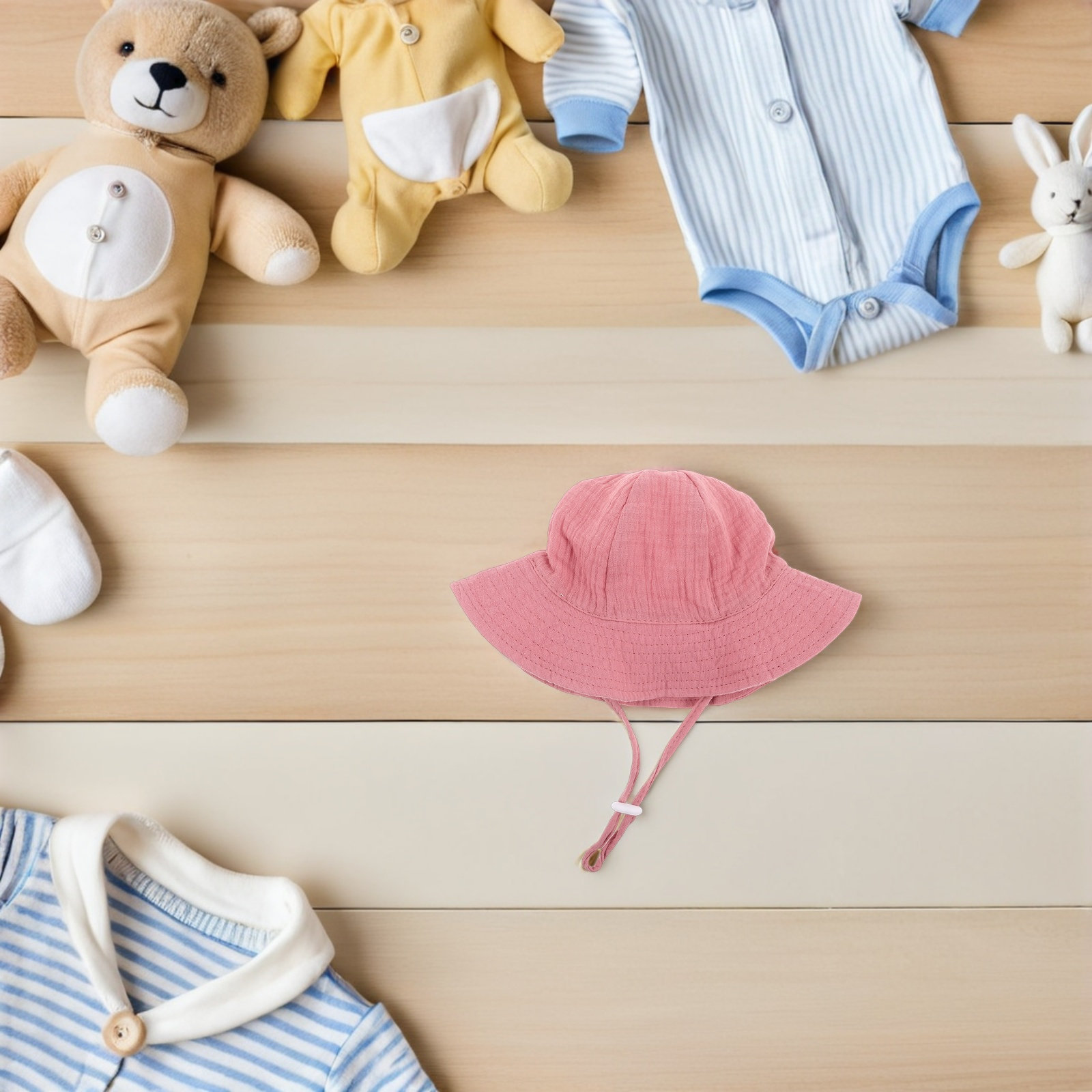 Toddler Sun Hat Cotton Bucket  - Sun Hat Wide Brim review and price