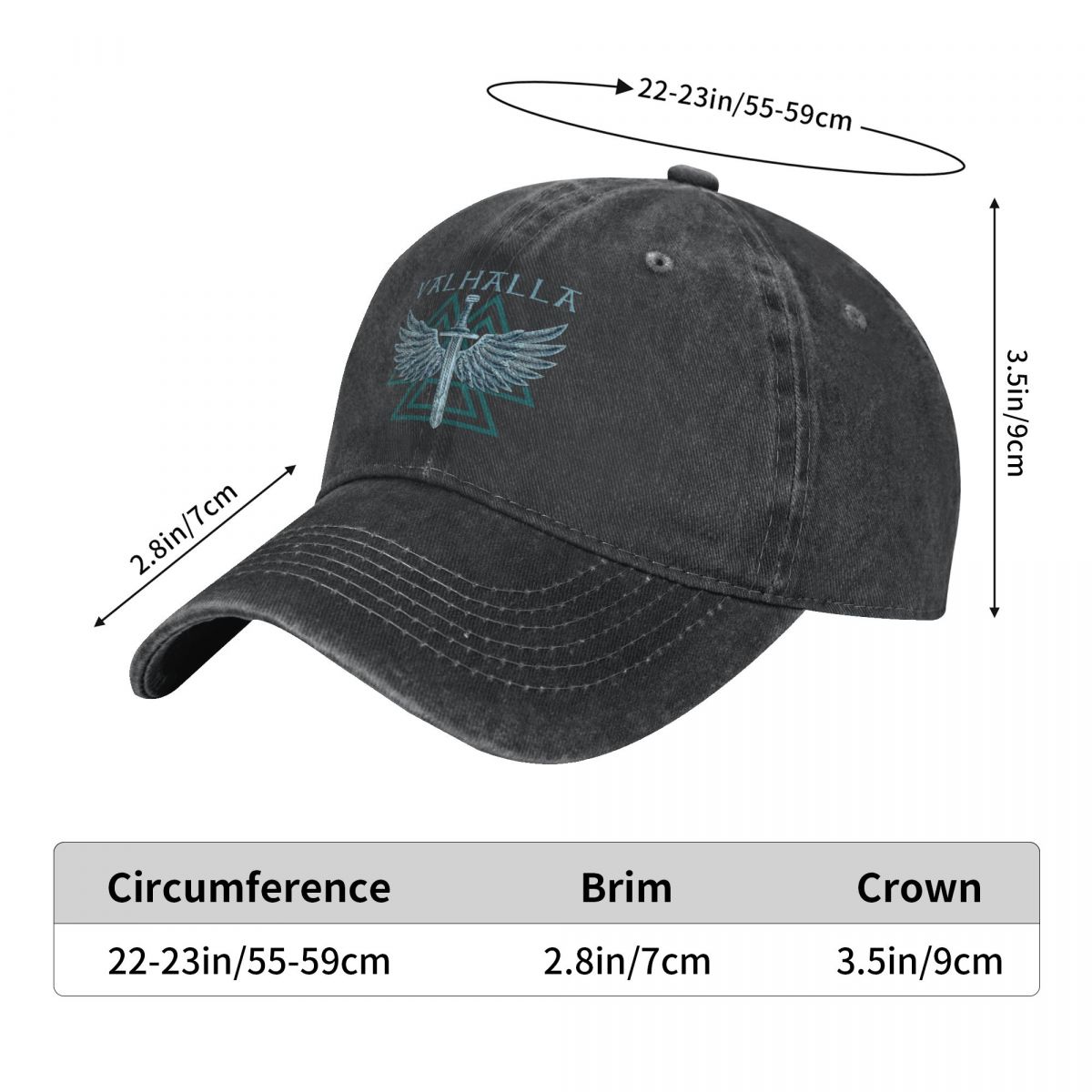 Washed Men's Baseball Cap Nors - Golf Cap Dad review and price