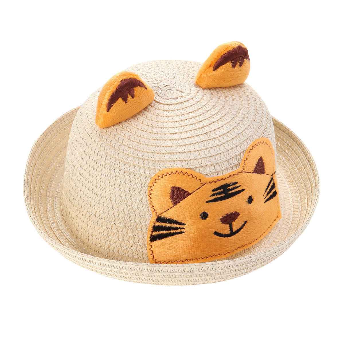 Cartoon Straw Hat Animal Desig - Sun Hat Wide Brim review and price
