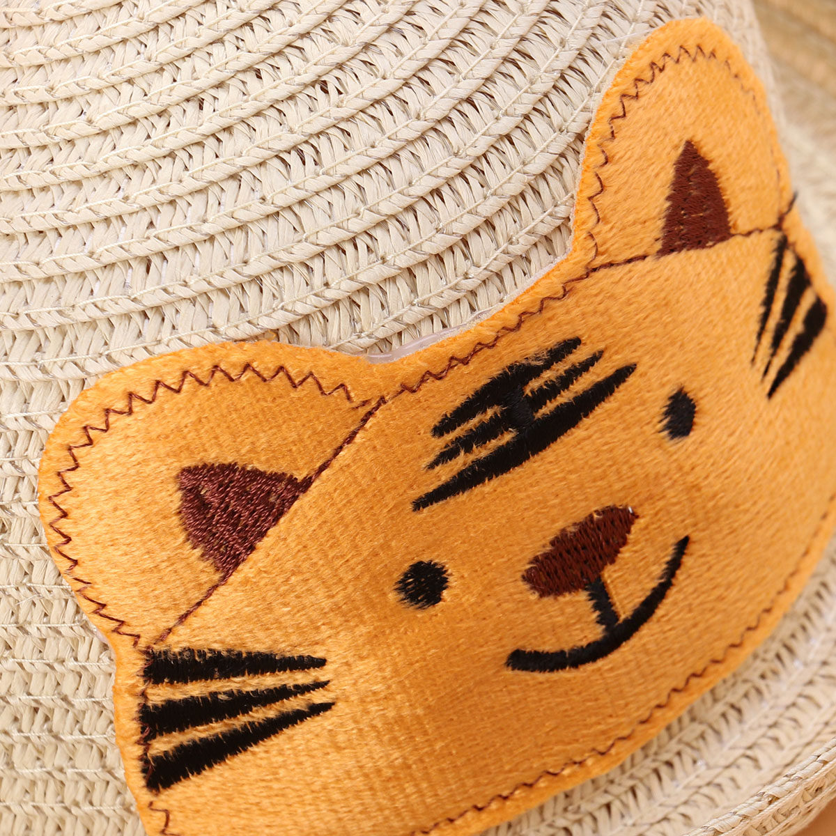 Cartoon Straw Hat Animal Desig - Sun Hat Wide Brim review and price